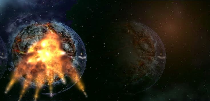 Image 1 of the artwork "death of a planet" by the art of the artist on art24