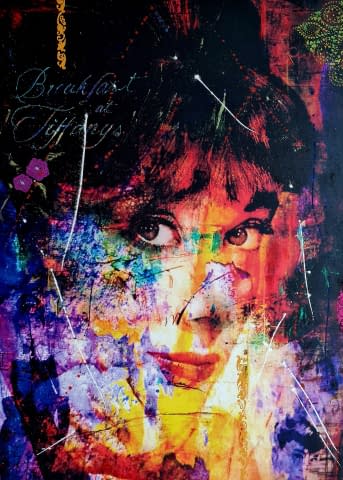 Image 1 of the artwork "Audrey Hepburn - Tiffany's Breakfast" by Adelia Clavien on art24