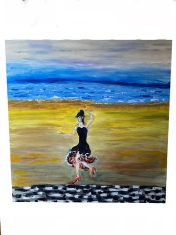 Image 1 of the artwork "Flamenco" by Doks on art24