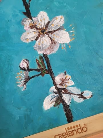 Bild 2 des Kunstwerks "Japanische Kirschblüte" von Julia Mesmer auf art24