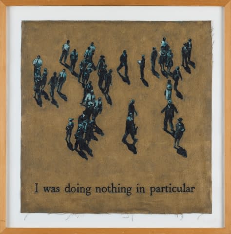 Bild 1 des Kunstwerks "I was doing nothing in particular" von Urs Peter Stooss auf art24