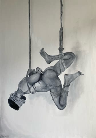Image 1 of the artwork "hang on" by C-Locke on art24