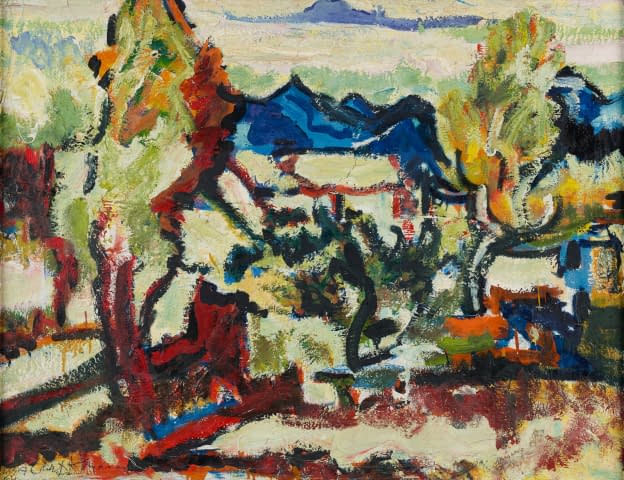 Image 2 of the artwork "Blick auf die blauen Berge" by Willy Röthlisberger on art24