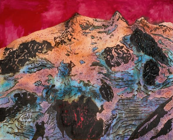 Image 1 of the artwork "Monte-Rosa, rends-nous la beauté / Monte Rosa Give us back beauty" by Bernard Garo on art24