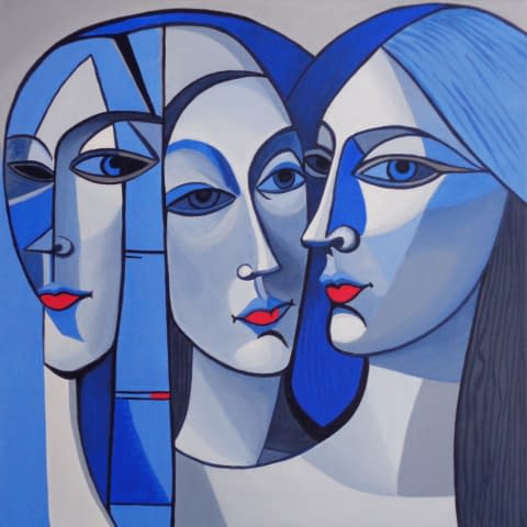 Image 1 of the artwork "The muses" by Ellen Art on art24