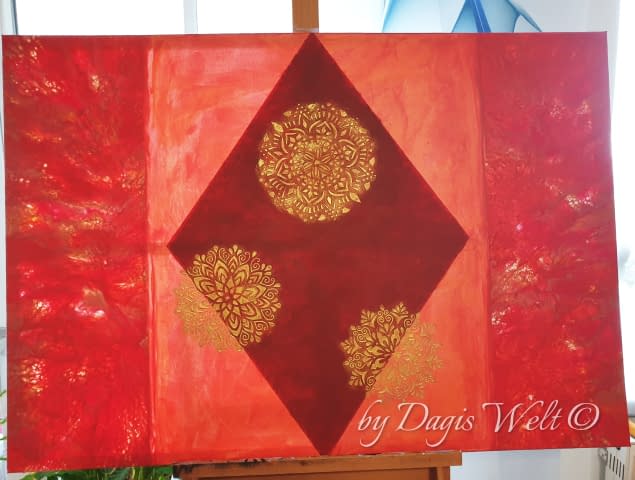 Image 2 of the artwork "Mandala" by DAgis Welt on art24