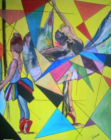 Image 1 of the artwork "The little ballerina" by Constantina Seracin on art24