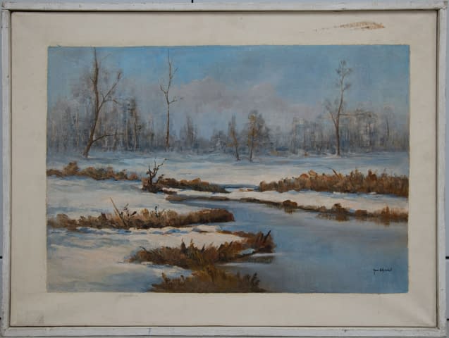 Image 2 of the artwork "Bach im Winter" by Jan Sklenar on art24