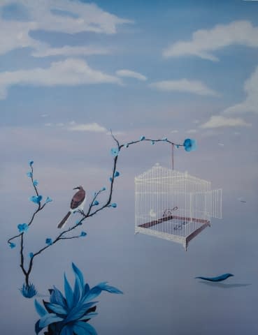 Image 1 of the artwork "L'oiseau libre (dt. Der freie Vogel) (1/129)" by Alberto de Pietri on art24