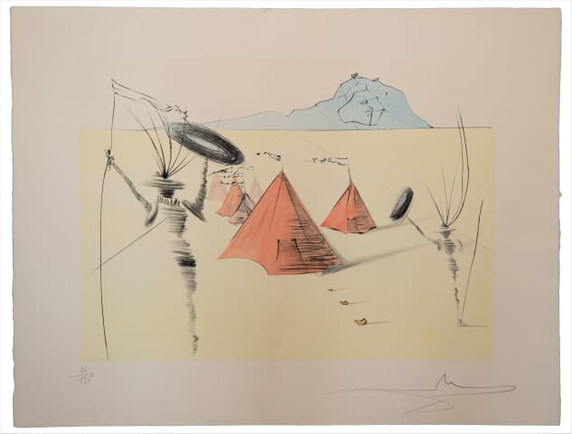 Image 2 of the artwork "Gad (26/195)" by Salvador Dalí on art24