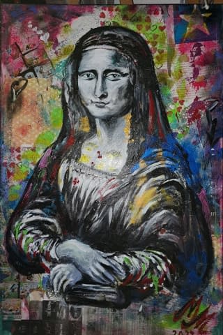 Image 1 of the artwork ""La Gioconda "" by Martina Marten on art24