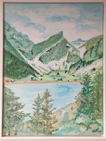 Image 1 de l'œuvre "Seealpsee" par Simon D. Streit sur art24