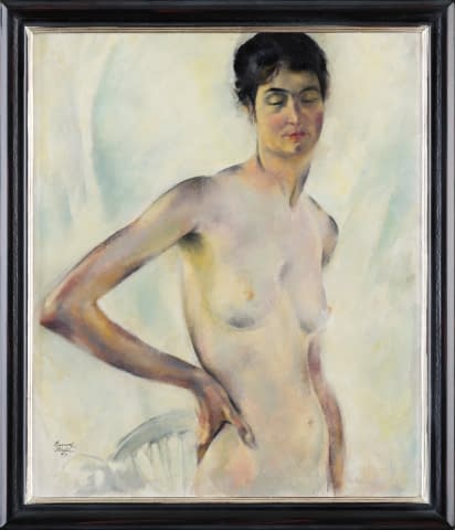 Bild 1 des Kunstwerks "Frauenakt" von Eduard Stiefel auf art24