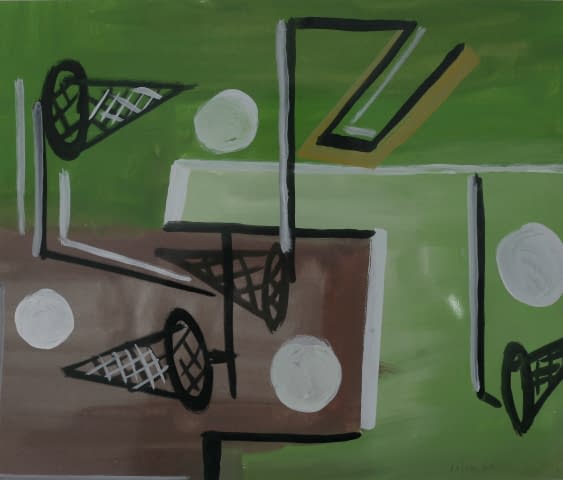 Image 1 of the artwork "Komposition" by Bruno Polver on art24