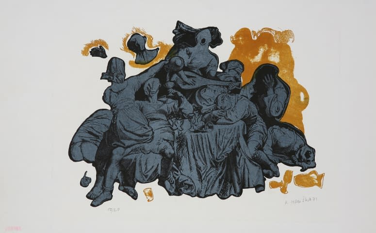 Image 1 of the artwork "žranice (Fresserei) 10/20" by Karel Hruška on art24