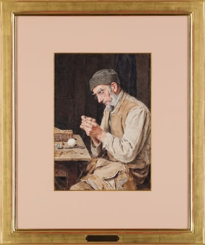 Bild 1 des Kunstwerks "Schneider bei der Arbeit" von Albert Samuel Anker auf art24