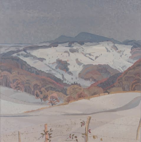 Image 2 of the artwork "Winter im Jura (Ofenbühl bei Densbüren)" by Arnold Ammann on art24