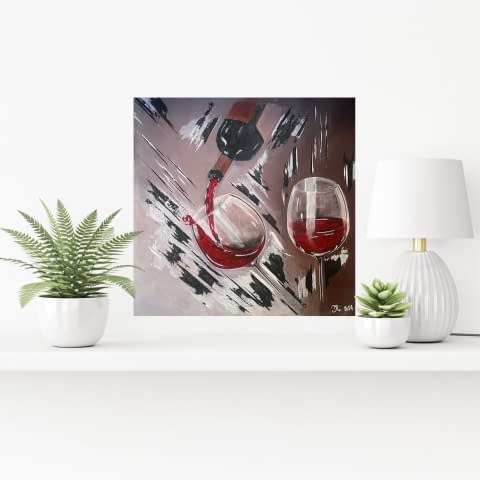 Bild 3 des Kunstwerks "Vin rouge 3" von D.Rei auf art24