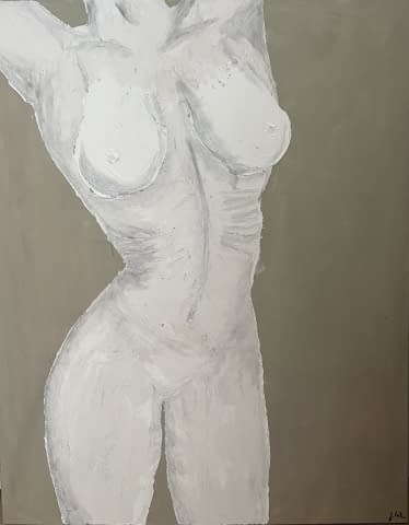 Bild 1 des Kunstwerks "Glitzer Nippel Girl" von Eva Wick Art auf art24