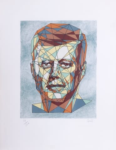 Image 1 of the artwork "John F. Kennedy 39/150" by Artist Wanted on art24