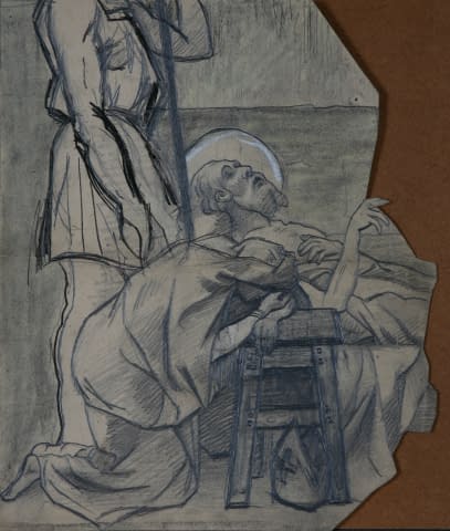 Image 1 de l'œuvre "Studie kranker Mann" par Arthur Joseph Guéniot sur art24