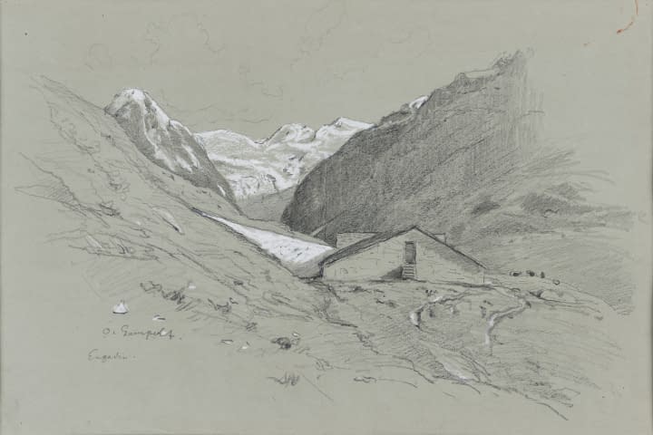 Bild 2 des Kunstwerks "Engadin" von Otto Gampert auf art24