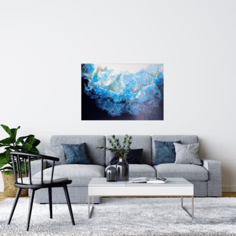 Bild 1 des Kunstwerks "Oceano furioso" von D.Rei auf art24