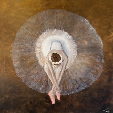 Bild 1 des Kunstwerks "Balerina" von Kamila Hyo Hlobil auf art24