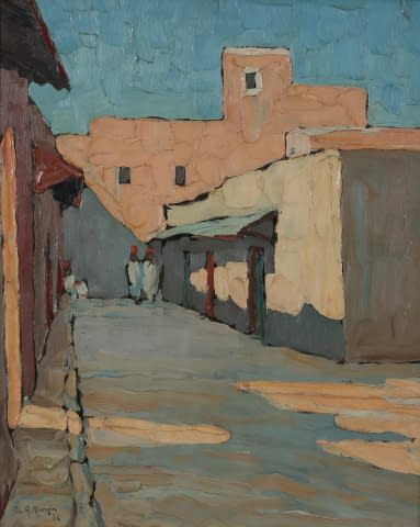 Image 1 of the artwork "Tiznit - Les Souks (dt. die Souks von Tiznit) (RESERVIERT)" by Ch. A. Mangin on art24