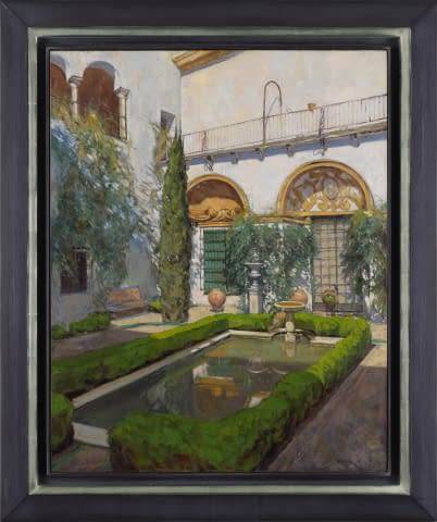 Bild 1 des Kunstwerks "Gartenanlage" von Rudolf Häsler auf art24