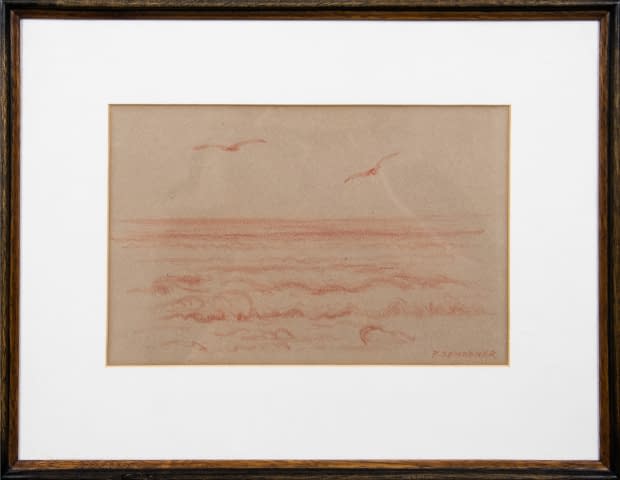 Image 1 de l'œuvre "Am Meer" par František Sembdner sur art24