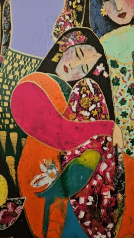 Image 2 of the artwork "The woman and the smell of heaven" by Ghazal Ashrafian on art24