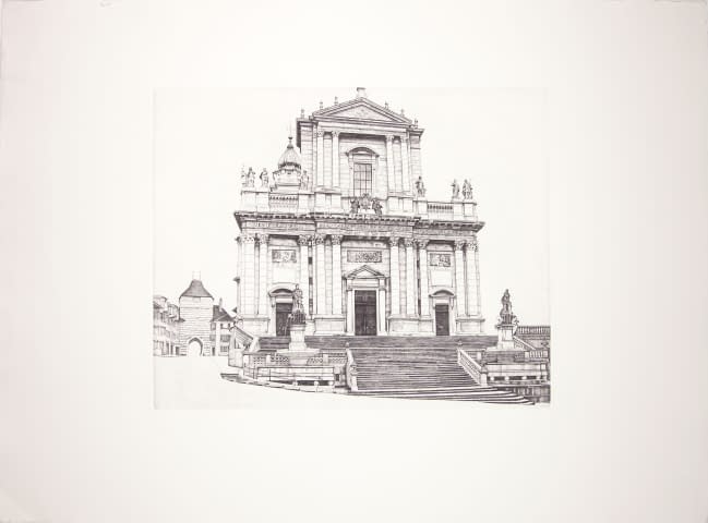 Bild 2 des Kunstwerks "St. Ursenkathedrale" von Rudolf Häsler auf art24