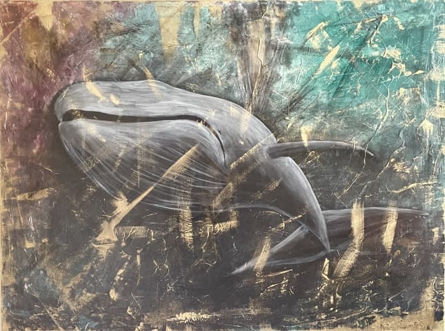 Image 1 of the artwork ""Gigantic Whale"" by Beltrah-Art on art24