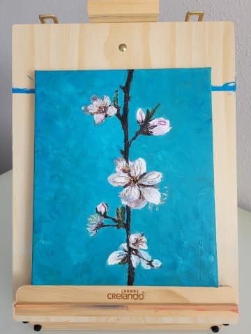 Image 5 of the artwork "Japanische Kirschblüte" by Julia Mesmer on art24