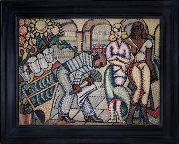 Image 2 of the artwork "Der Blumenverkäufer" by Antonio Argudín on art24