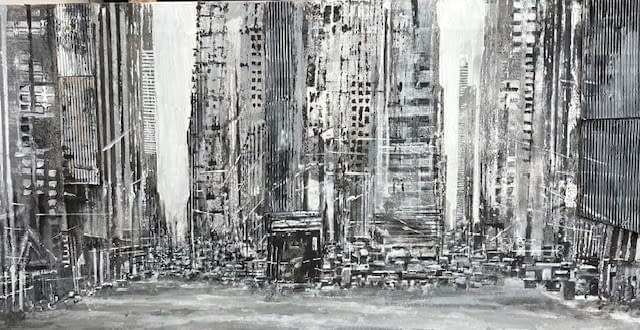 Image 1 of the artwork "Grey Street Canyon" by Bruno Bonati on art24