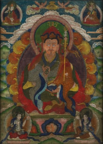 Bild 1 des Kunstwerks "Tibetischer Thangka" von Artist Wanted auf art24