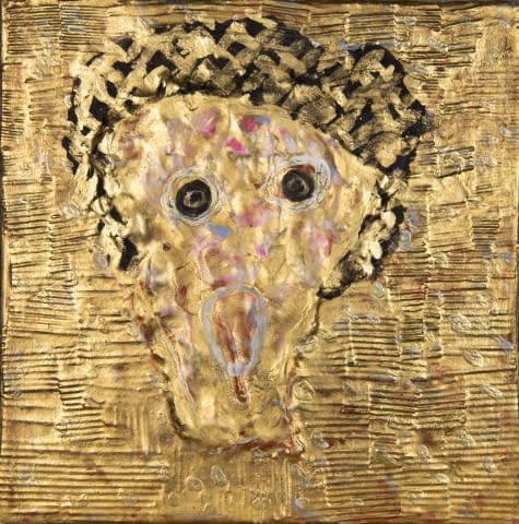 Image 5 of the artwork "Head - golden Spirit" by Eugen Meier Mathévie on art24