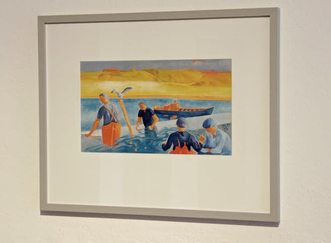 Bild 3 des Kunstwerks "Fischer in Ferragudo" von Marcus Nordmann auf art24