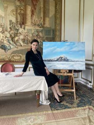 Image 2 of the artwork "Pilatus on the full rise" by Viktoria Koestler on art24