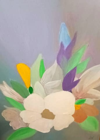 Image 1 of the artwork "Flowers" by Alexandra Weinberger on art24