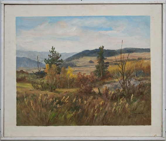 Bild 2 des Kunstwerks "Landschaft bei Netvořice" von Jan Sklenar auf art24