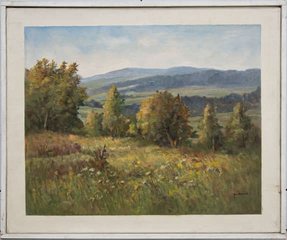 Image 2 of the artwork "Landschaft bei Vysoký Újezd" by Jan Sklenar on art24