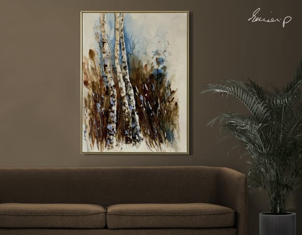 Bild 1 des Kunstwerks "autumn forest" von samirartist auf art24