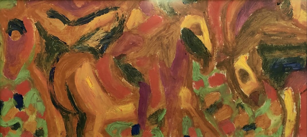 Bild 4 des Kunstwerks "Erdei lovaglás/Reiten im Wald" von Pasaréti Csepeli Varró Németh Miklós auf art24