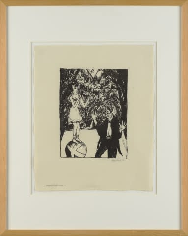 Image 1 of the artwork "Kugelläuferin" by Erich Heckel on art24