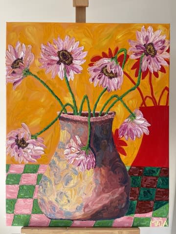 Image 1 of the artwork "summer flowers" by Maja on art24