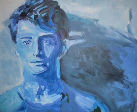 Bild 1 des Kunstwerks "Daniel Jacob Radcliffe II _Acryl auf Leinwand_141x101cm_2022" von johannes  petrus  lehner auf art24