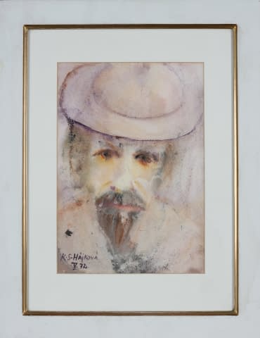 Bild 1 des Kunstwerks "Rabbiner" von Kamila Sára Hájková auf art24